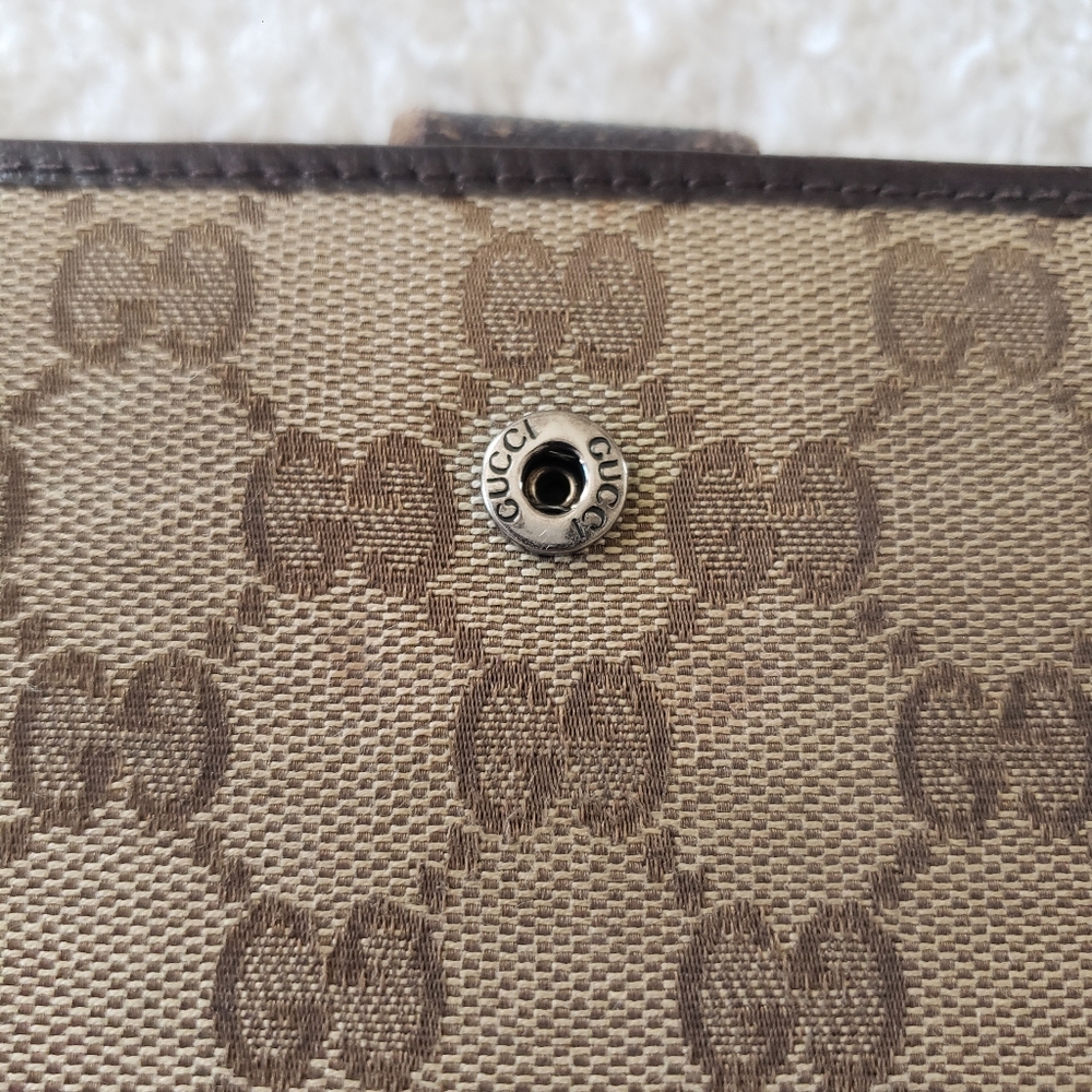 Gucci monogram snap wallet - Picture 4 of 13